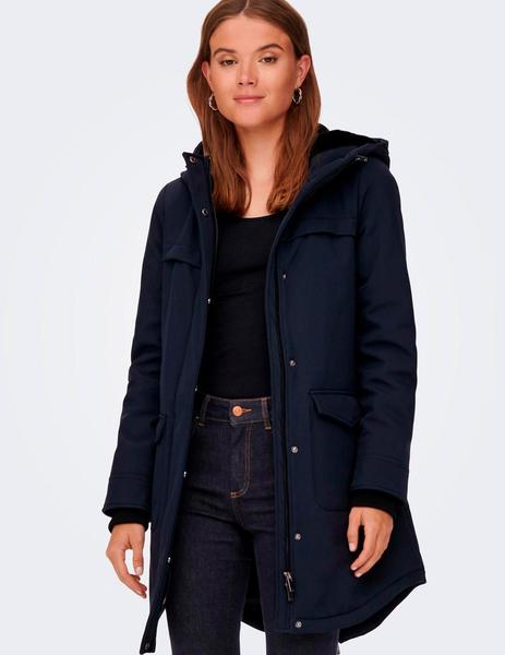 Parka Only Maastricht negro para mujer-z