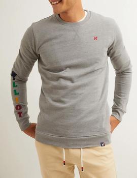 Sudadera Williot Logo gris