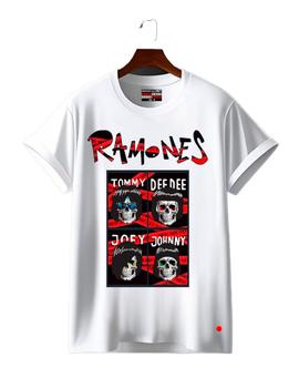 Camiseta La Sal Ramones blanca