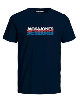 Camiseta Jack&Jones Cyber marina