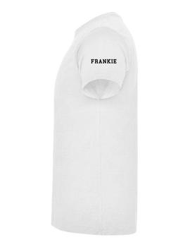Camiseta Frankie Logo Etnico blanca