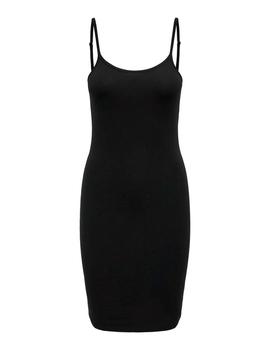 Vestido Only Basic Live Love negro