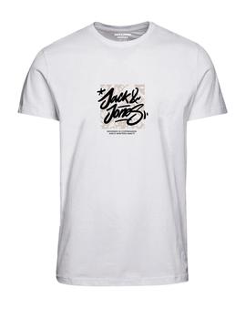 Camiseta Jack&Jones Sequoia blanca