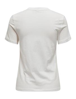 Camiseta Only Lenni blanca