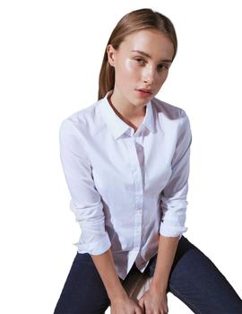 Camisa Ichi Basic Noos blanca