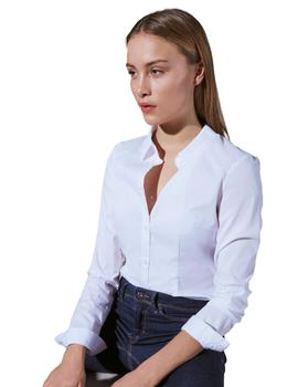 Camisa Ichi Basic Noos blanca