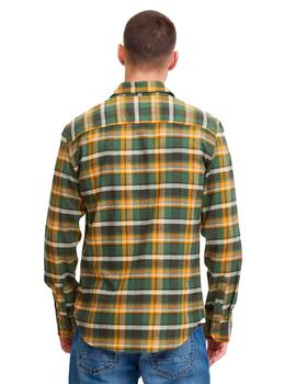 Camisa Blend Cuadros verde