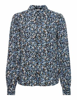 Camisa B.Young Flores azul