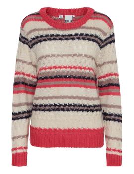 Jersey Ichi beige/rojo