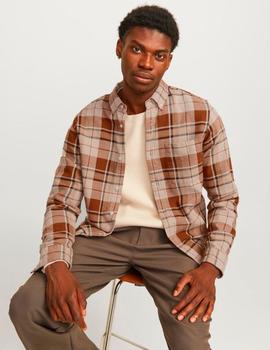 Camisa Jack&Jones Blubrook camel