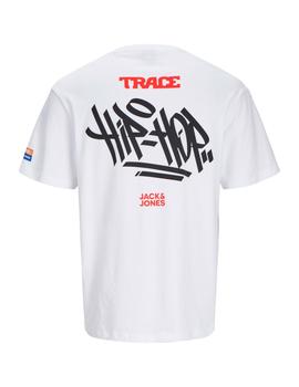 Camiseta Jack&Jones Trace blanca