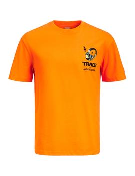 Camiseta Jack&Jones Trace naranja