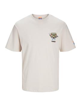 Camiseta Jack&Jones Trace beige