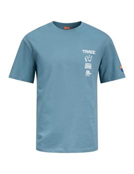 Camiseta Jack&Jones Trace azul