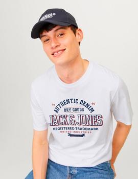 Camiseta Jack&Jones Logo blanca