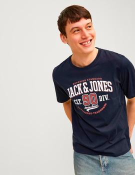 Camiseta Jack&Jones Logo marina