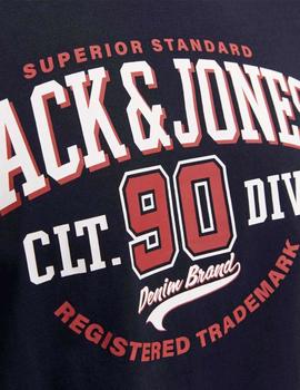 Camiseta Jack&Jones Logo marina