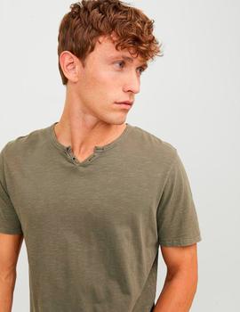 Camiseta Jack&Jones Split verde