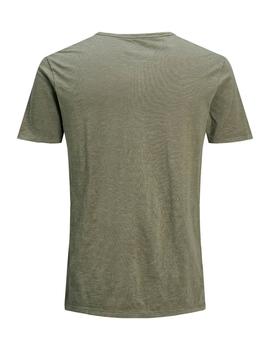 Camiseta Jack&Jones Split verde