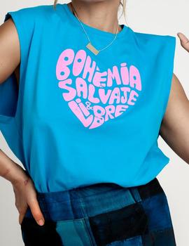 CAMISETA AIRE RETRO BOEMIA AZUL