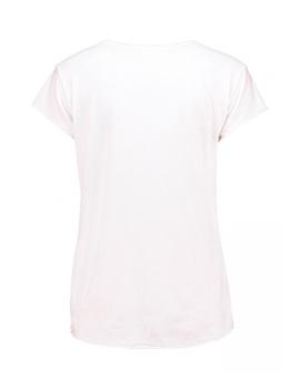 Camiseta Hailys Corazones blanca