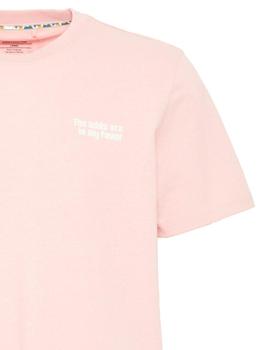 Camiseta Blend Letras rosa