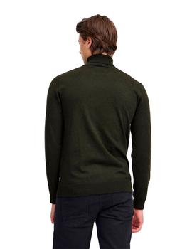 Jersey Blend Cuello basic verde