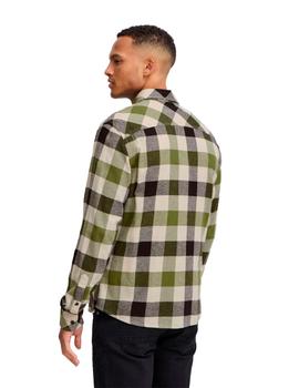 Camisa Blend Cuadros verde