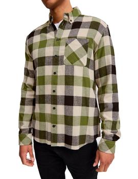 Camisa Blend Cuadros verde