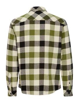 Camisa Blend Cuadros verde