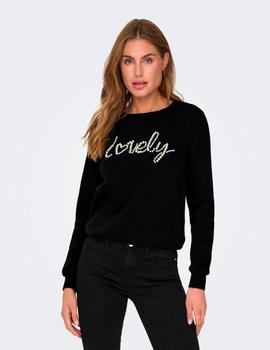 Sudadera Only Amy negra