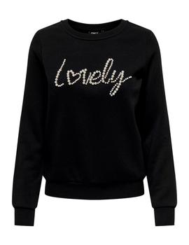 Sudadera Only Amy negra