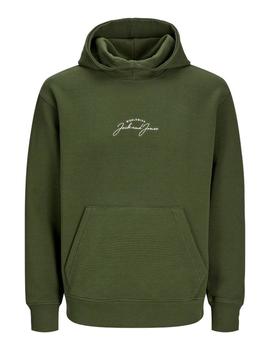 Sudadera Jack&Jones Stairs verde