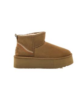 Botin Mustang Pelo camel