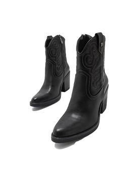 Bota Mustang Chica Campera negra