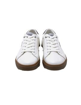 Zapas Mustang Chico blanca/granate