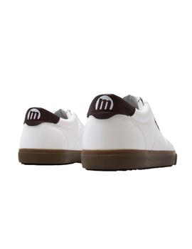 Zapas Mustang Chico blanca/granate