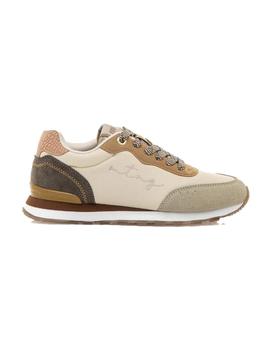 Zapas Mustang Chica Beige/camel