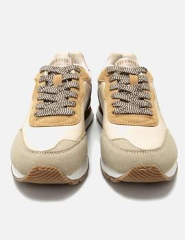 Zapas Mustang Chica Beige/camel