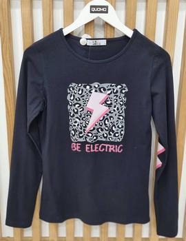 Camiseta Live&Cool Electric negra