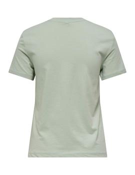 Camiseta Only Allie verde