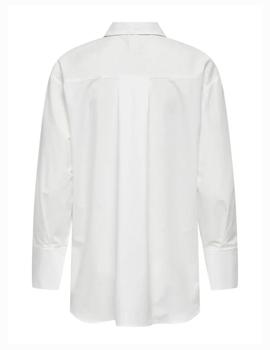 Camisa Only Moco Lazo blanca