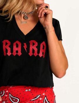 Camiseta Aire Retro Rara negra