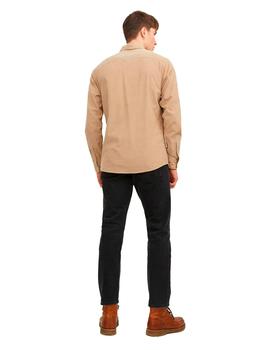 Camisa Jack&Jones Classic Pana beige