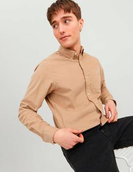 Camisa Jack&Jones Classic Pana beige