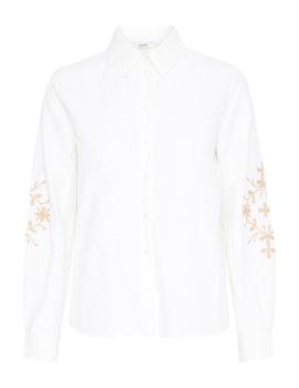 Camisa B.Young Flores blanca