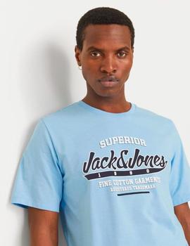 Camiseta Jack&Jones Logo azul