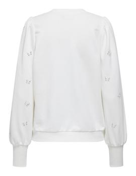 Sudadera Only Femme blanca