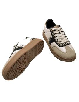 Zapas Mustang Chica beige/animal