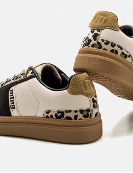 Zapas Mustang Chica beige/animal